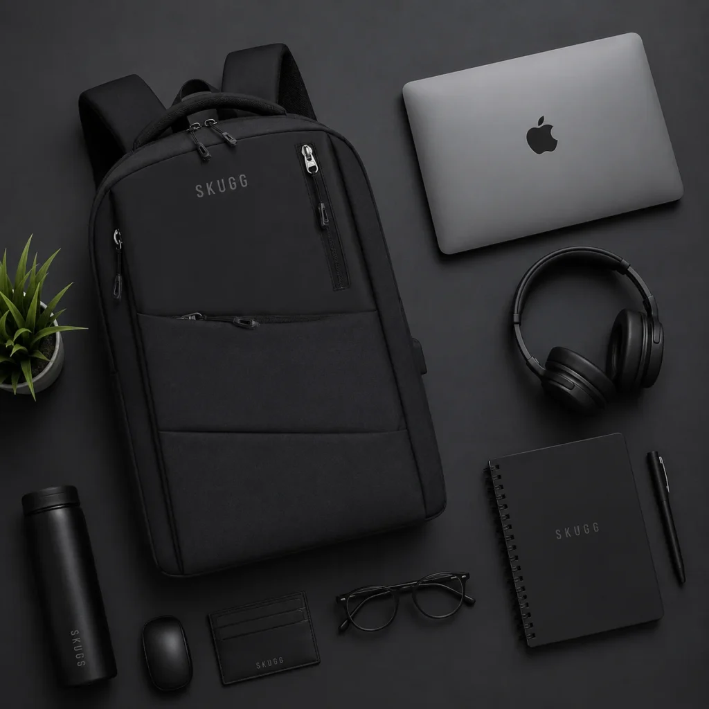 Durable Backpack India by SKUGG for Office College and Travel