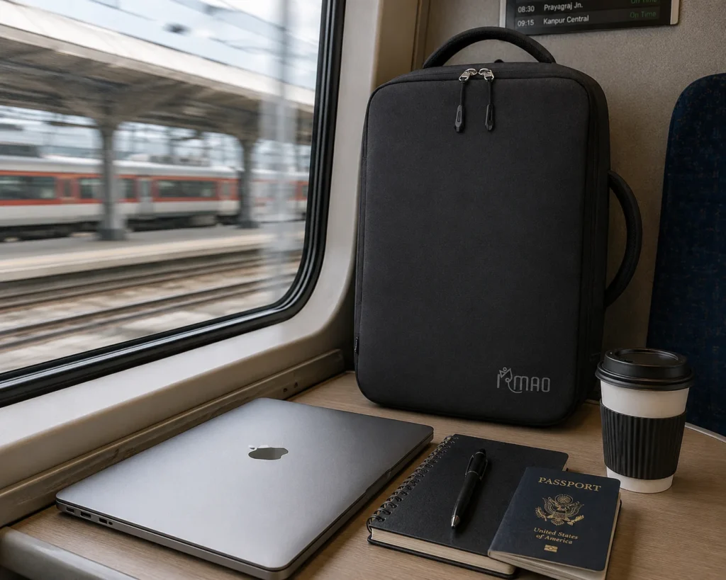 Water Resistant Backpack by SKUGG for Office, Travel and Daily Use