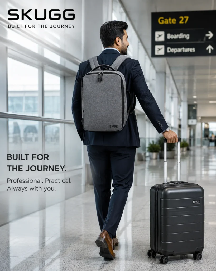 Premium Backpack India by SKUGG – Stylish Waterproof Laptop Backpack