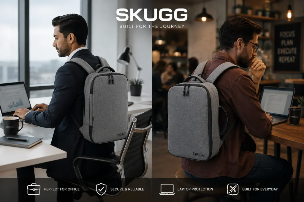 Premium Backpack India by SKUGG – Stylish Waterproof Laptop Backpack