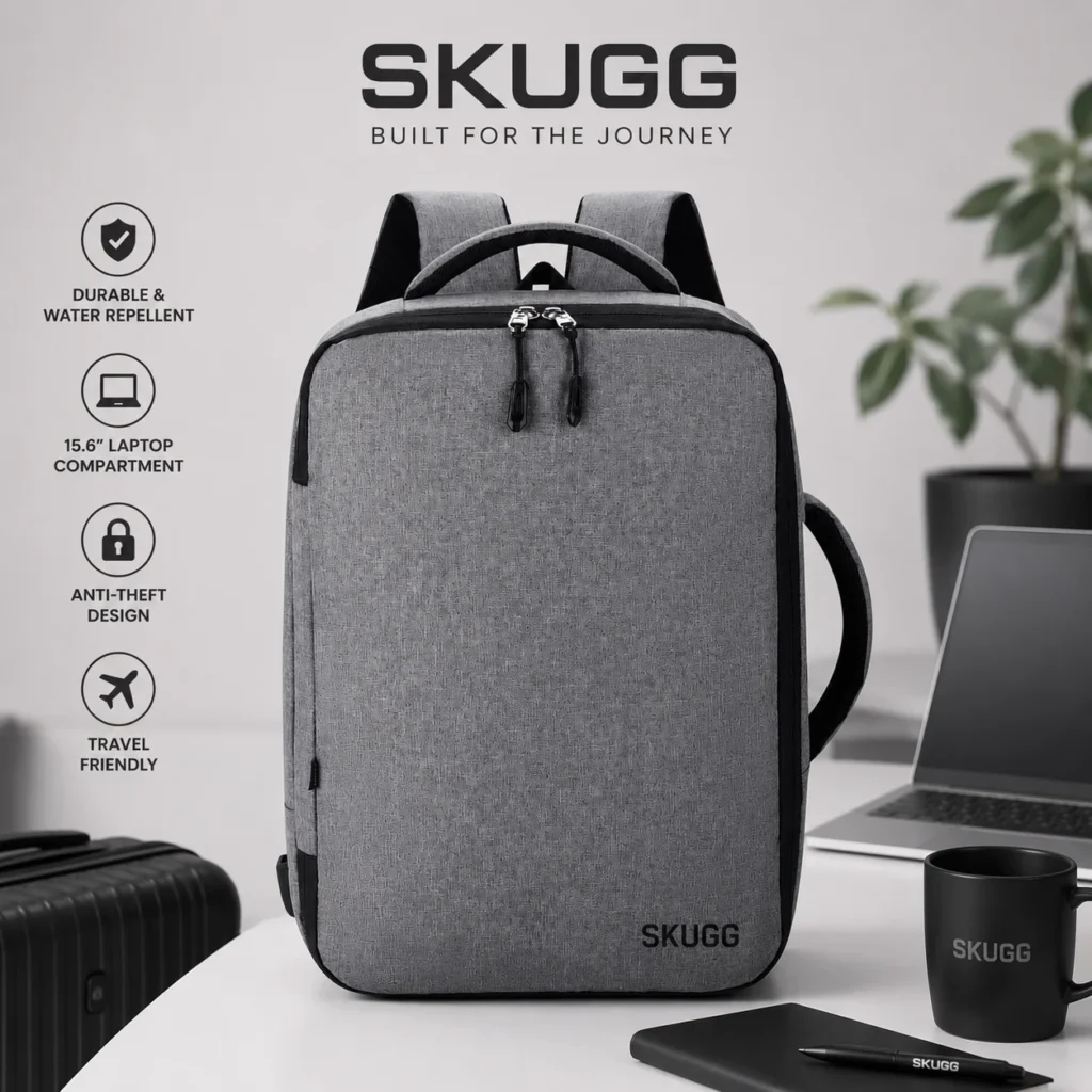SKUGG Premium Backpack India collection