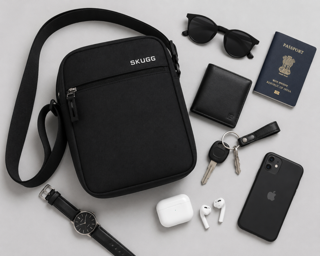 SKUGG cross body bag for men and women