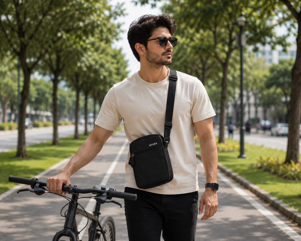 SKUGG cross body bag for men and women