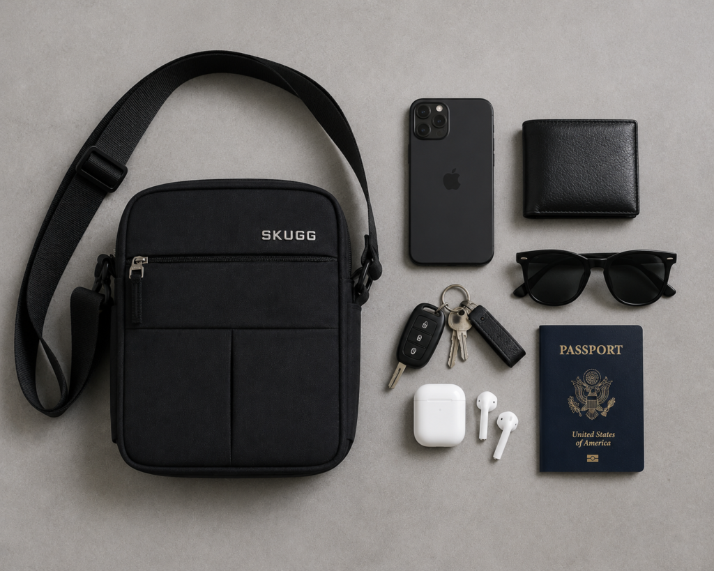 SKUGG cross body bag for men and women