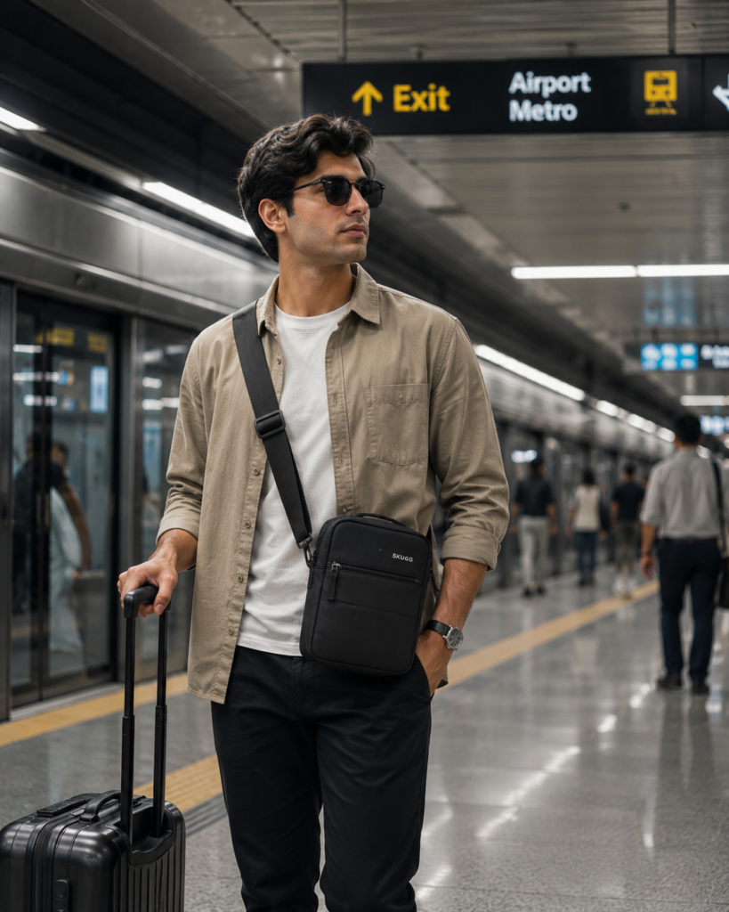 SKUGG cross body bag for men and women