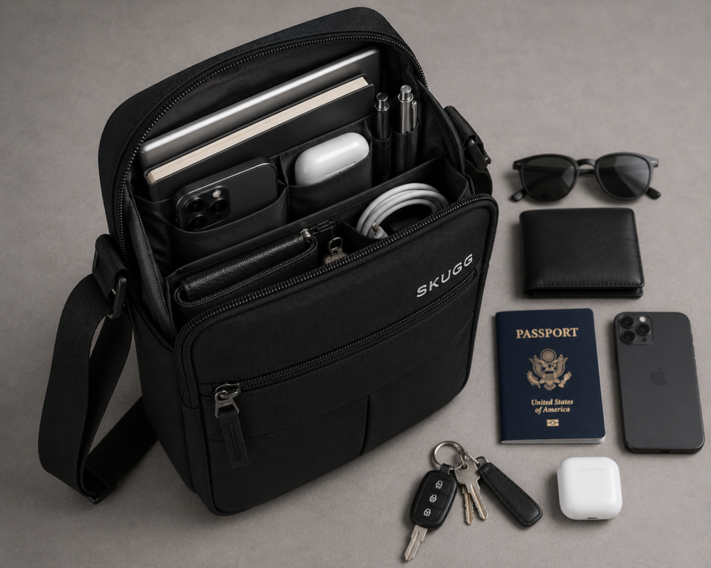 SKUGG cross body bag for men and women